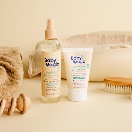 Image of Baby Magic Soothing Clean-Up Spray, Vanilla & Oat Scent, 8 Ounce (Pack of 12)