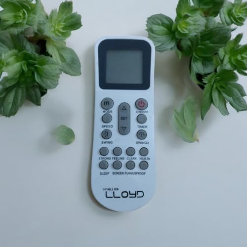 Image of Ac Remote Control Compatible For Lloyd Ac Remote /Lloyd Split Ac Remote /Lloyd Window Ac Remote (Model 1), White