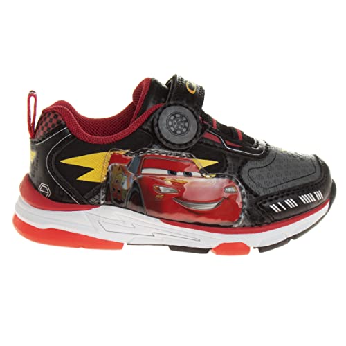 Disney Pixar Cars Boys Black/Red Lighted Sneaker (Toddler/Little Kid)2