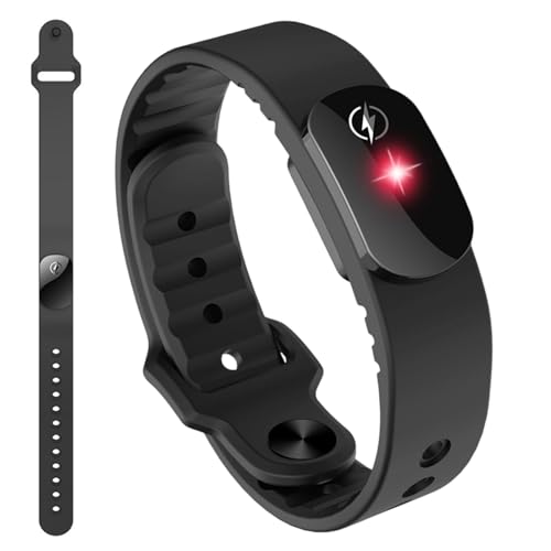 Generisch Intelligentes antistatisches Armband – 9,84 Zoll Silikon | Unisex-Erdungsarmband – Eliminator statischer Elektrizität, ideal für Männer, Frauen, Paare