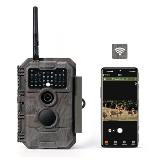 GardePro E6 WiFi Game Camera for Outdoor Use