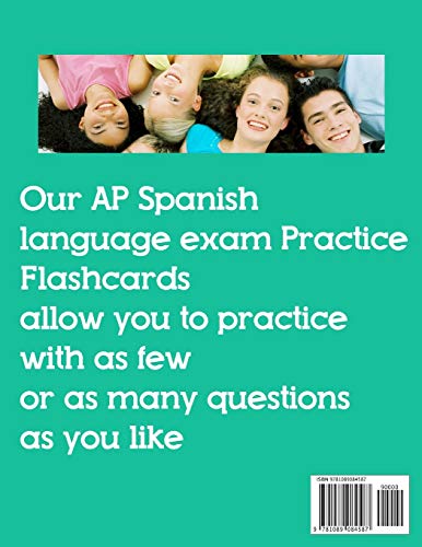 AP Spanish language exam Practice 3000+ Flashcards (shuffled version 1-1000): Advanced placement Spanish language test questions with answers (AP Spanish Language Prep Flash Cards) - Image 2