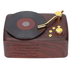 Deror Haut-Parleur Bluetooth Stéréo USB Charge Rétro Tourne-Disque Conception Mini Haut-Parleur sans Fil pour Voiture… - Les Beatles, Paul McCartney, John Lennon, RIngo Starr, George Harrison Deror Haut-Parleur Bluetooth Stéréo USB Charge Rétro Tourne-Disque Conception Mini Haut-Parleur sans Fil pour Voiture… – Image 4