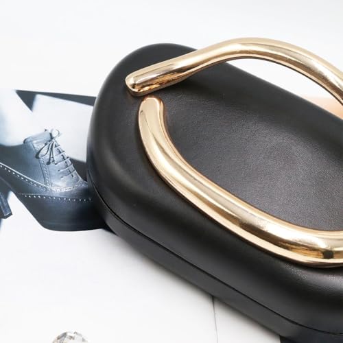 Acrylic Clutch Purse for Women Classic Round Acrylic Evening Handbag Vintage Metal Handlebars Bag for Wedding Party Prom4