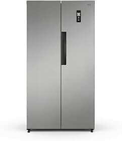Geladeira Refrigerador HQ Frost Free Side By Side 460 Litros Inox HQ-460SBSFF (110, Volts)