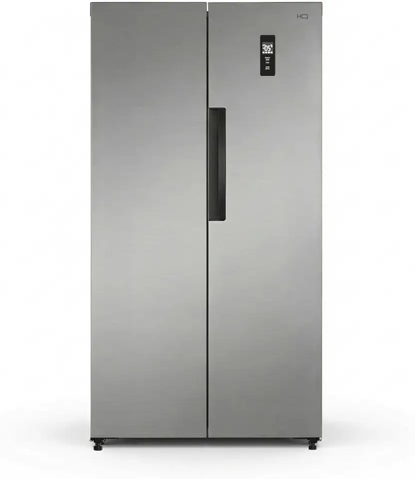 Geladeira Refrigerador HQ Frost Free Side By Side 460 Litros Inox HQ-460SBSFF (110, Volts)