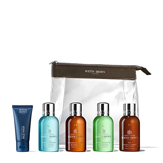 Travel Body & Hair Care Set for Men