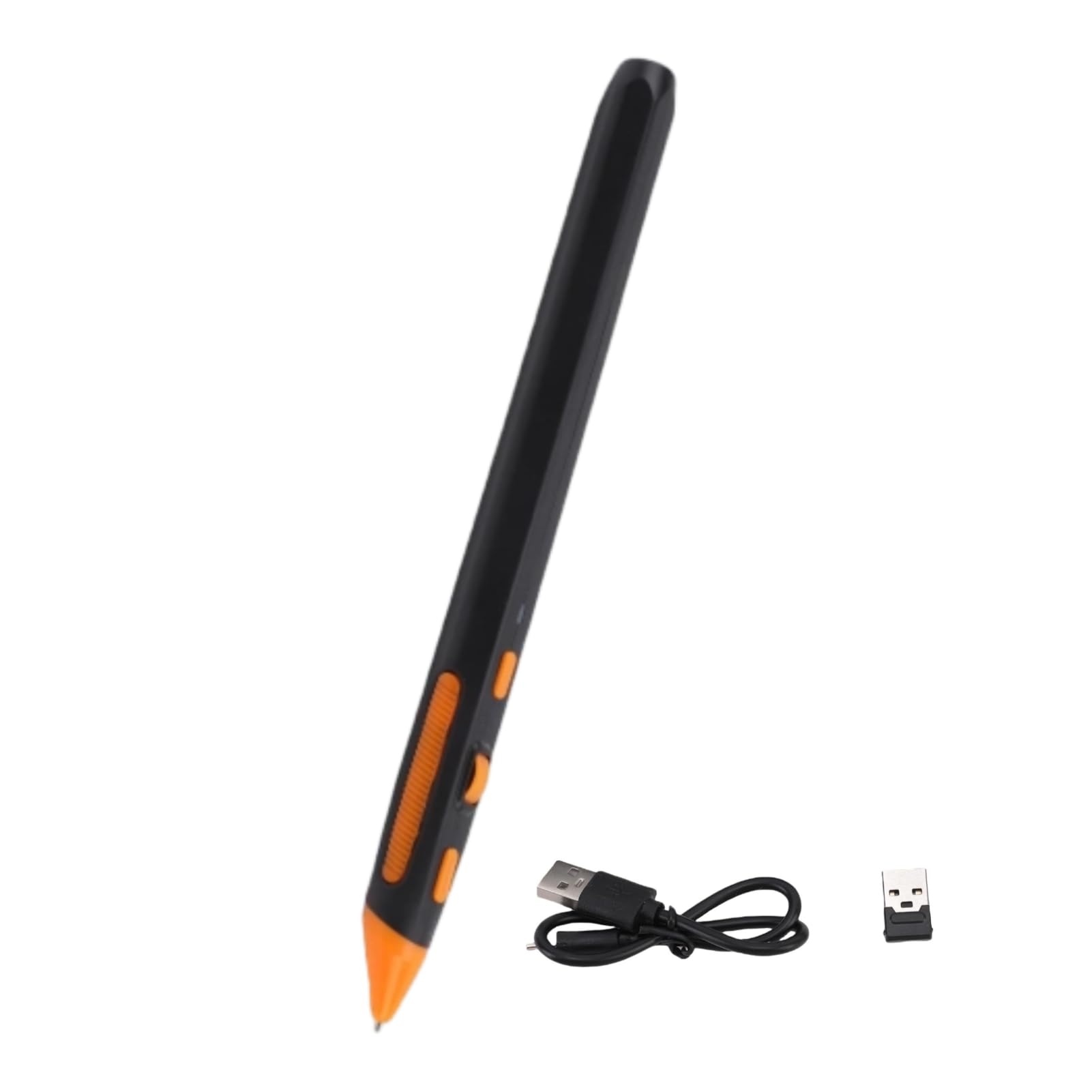 Taschen -ergonomische Stiftmaus, Vertikale Maus DPI 800 1200 1600 Einstellbar, Doppelmodus 2,4 G Bluetooth -Unterstützung für 7 8 10 11, für OS X 10.13 und über Dem Laptop -PC (Black)