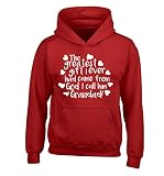 Flox Creative - Sweat-shirt à capuche - Fille 14 ans - rouge - 7 ans
