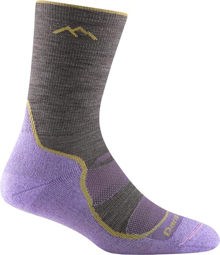 Darn Tough Women's Light Hiker Micro Crew Lightweight with Cushion
