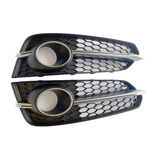 Rejilla de luces antiniebla cromada para Audi A8 Sport S8 2015-2018 parachoques ACC 4