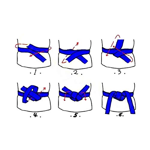 Boow SU-US-81194 Taekwondo Colored Ranking Belts Cotton Martial Arts Judo Karate Tkd Aikido Uniform Belt Adult thumb #3