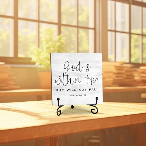 God-Is-Within-Her-She-Well-Not-Fall-Wooden-Sign-Man-Of-Faith-Desk-Decor-Sign-With-Stand-Home-Office-Decor-Funny-Gifts-Office-Christian-Table-Desk-Decor-Accessories-Supplies-5X5-Inches-A35 God Is Within Her She Well Not Fall Wooden Sign Man Of Faith Desk Decor Sign With Stand Home Office Decor Funny Gifts Office Christian Table Desk Decor Accessories Supplies 5X5 Inches A35