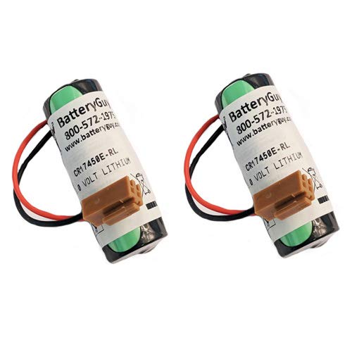 BatteryGuy CR17450E-RL - Replacement 3.0V 2200mAh Lithium Batteries - Qty of 2
