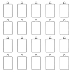 White K;Rectangle;Style B