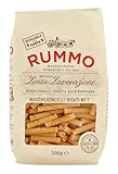 Rummo Maccheroncelli Rigati No. 7 – Ridged Italian Pasta, Masterfully Crafted for Maximum Sauce Absorption & Richness, 500 g (Pack of 1)
