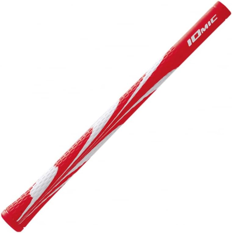 IOMIC(イオミック) ゴルフグリップ Sticky Opus Lady`s Art Grip Series Lady`s & Junior ベース:レッド×ホワイト エンド:レッド M56
