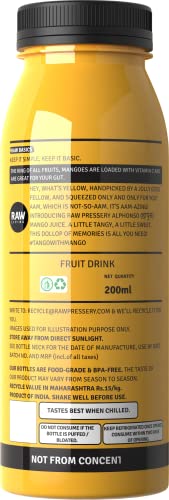 Image of Raw Pressery Mango Juice, 200 ml (Pack of 12)