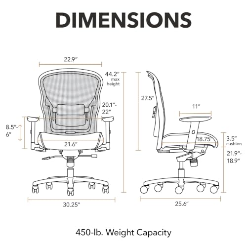 hon wave mesh mid back chair review