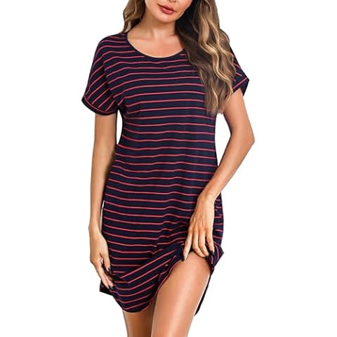 Chemise de Nuit Litherday Rayée Cover