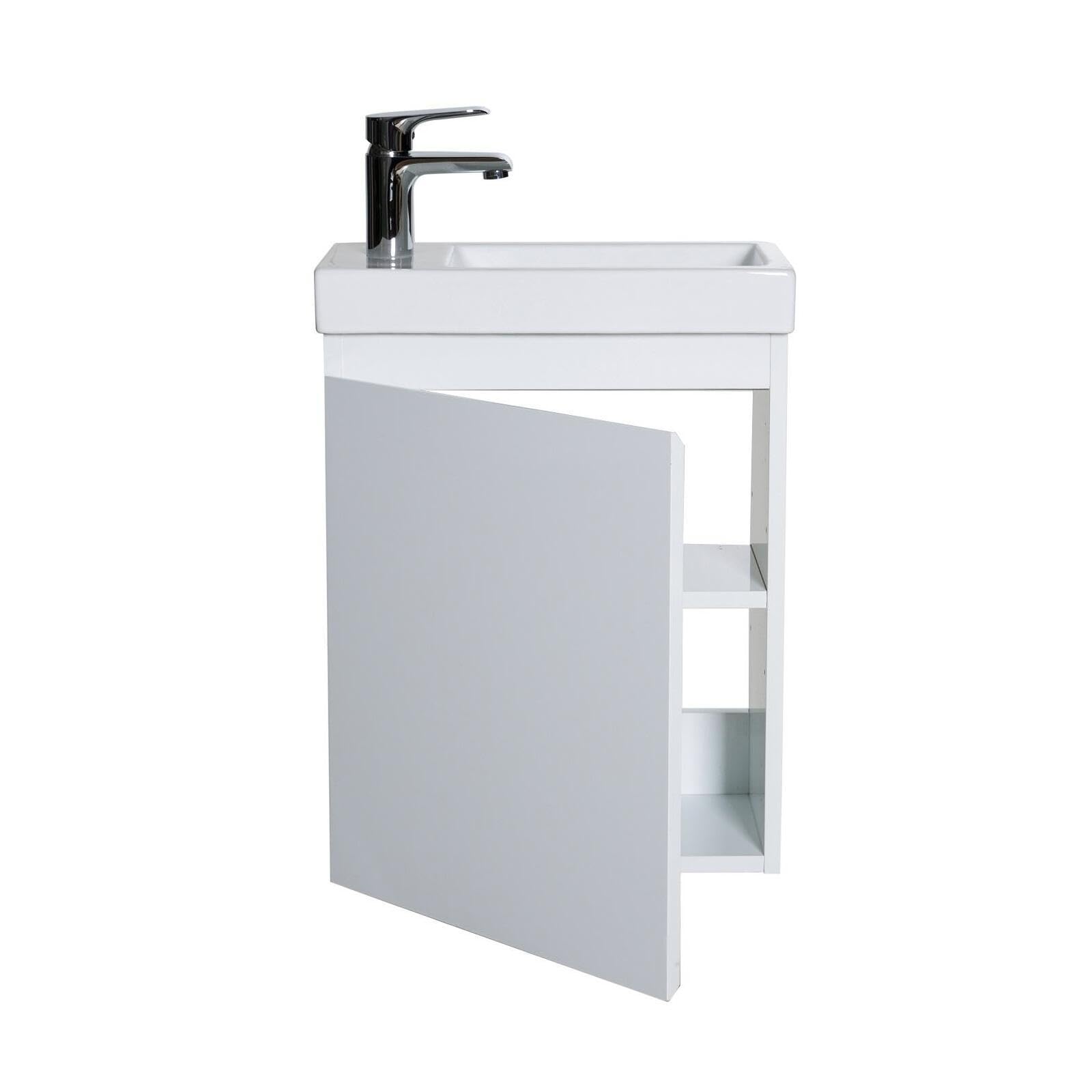 MOB-IN Meuble Lave-Mains Lisa Suspendu 41 cm