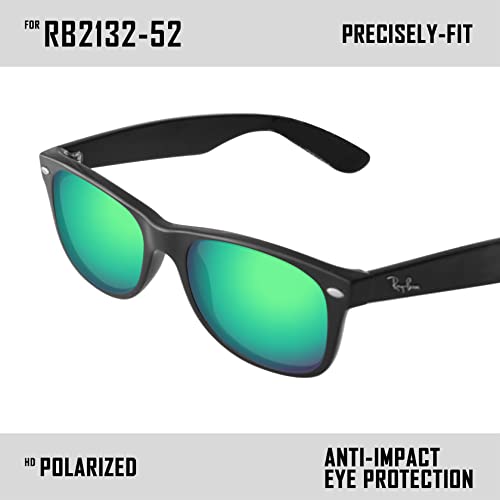 Image of Polarized Replacement Lenses for Ray-Ban Wayfarer RB2132 Sunglass