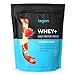 Legion Whey+ Strawberry Banana Whey Isolate Protein Powder from Grass Fed Cows - Low Carb, Low Calorie, Non-GMO, Lactose Free, Gluten Free, Sugar Free. Great for Weight Loss & Bodybuilding, 30 Svgs.