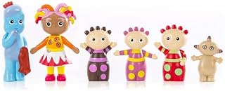 Kids In The Night Garden Figurines Set containing 6 Characters, up to 10cm tall, Toddler Girl Toys and Toddler Boy Toys 1648CB