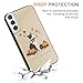 Aoldimu Thanksgiving Day Autumn Fall Cat Maple Leaf Phone Cases for Samsung Galaxy S21 Galaxy S30 Case Shockproof Soft Silicone Protective Phone Cover Funda for Samsung S21 S30 6.2 Inch