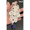 Betterdecor Blue Evil Eye Hamsa Hand Wall Hanging for Home Office Car Decor-023