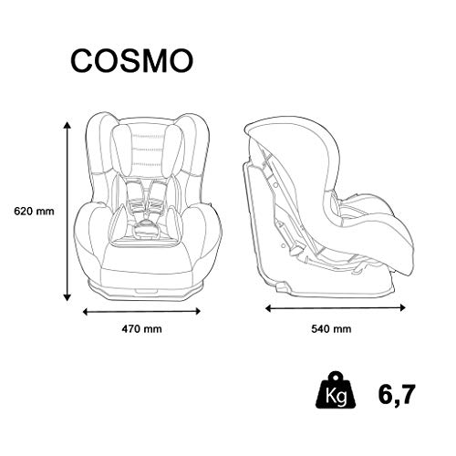 Seggiolino auto NANIA COSMO - Gruppo 0/1 (0-18kg)