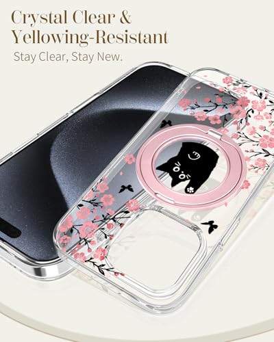 Coque iPhone 14 Pro avec support anneau et compatibilité MagSafe intégrée - 5
