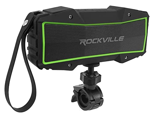 Rockville (2) Rock Everywhere Portable Bluetooth Speakers Wireless Stereo Sound #TOP2