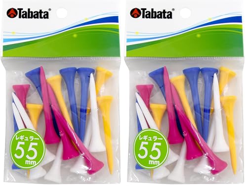 Tabata(�^�o�^) �S���t �v���X���� ���M�����[�e�B�[ 55mm �v���X�`�b�N�e�B�[ ���M�����[�e�B�[ �V���[�g 17�{�� GV1418 R �z���C�g�A�u���[�A�C�G���[�A�s���N (× 2)