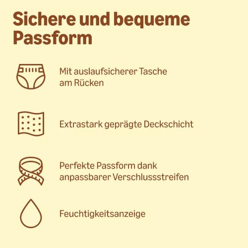 By Amazon Ultra Dry Windeln – Größe 1 (2kg–5kg) – 96 Stück (2 Packungen mit 48 Stück) – Ansicht 3