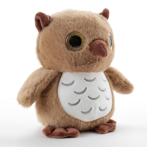 Image of Brown Owl Ultra-Soft Plush Toy for Kids Stuffed Soft Toy Fabric Cute Hug-Friendly Plush for Babies, Toddlers & Children Safe, Lightweight & Easy to Clean(35CM)