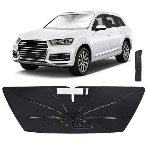 Pare-soleil de pare-brise haut de gamme compatible Audi Q7 2016-2025