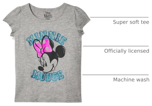 Image of Disney Girls' Minnie Mouse Short Sleeve T-Shirt