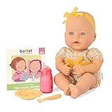 Baby Sweetheart by Battat - Feeding Time 12-inch Soft-Body Newborn Baby Doll with Easy-to-Read Story Book and Baby Doll Accessories