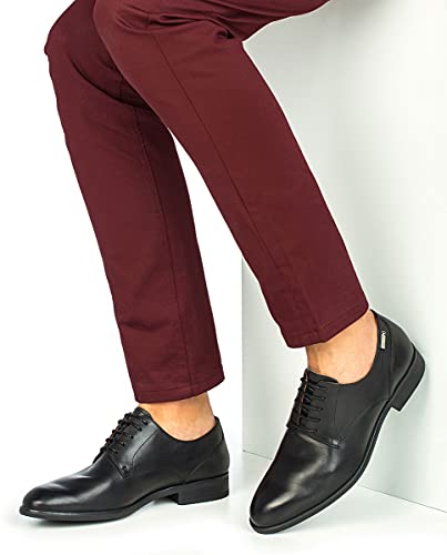 Pikolinos Para Hombre. M7J-4187XL Zapatos Bristol Negro (49), Piel, Plano, Cordones, Casual - 7