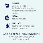 Dr Teal's Epsom Salt Magnesium Soak, Arnica Body Relief with Arnica, Menthol & Essential Oils, 3 lbs - Image 5