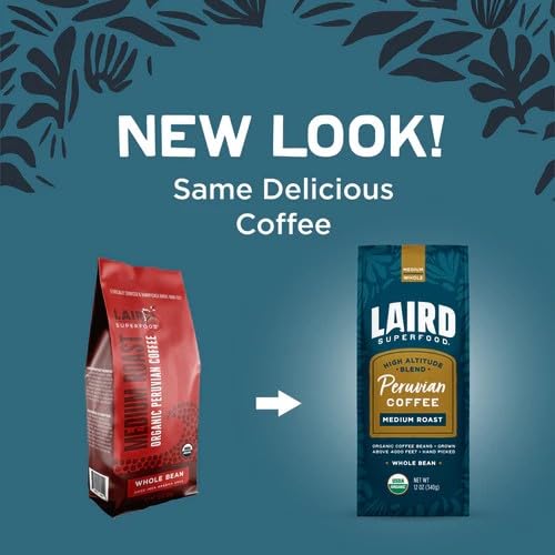 Laird Superfood Café Peruano en Grano Tueste Medio 340 g miniatura 3