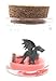 1 Inch Pet Dragon Black with Adoption Certifiate