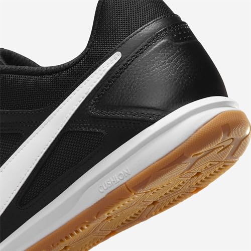 Nike Herren Gato Futsal-Schuhe, Black/White/Gum Light Brown, 44