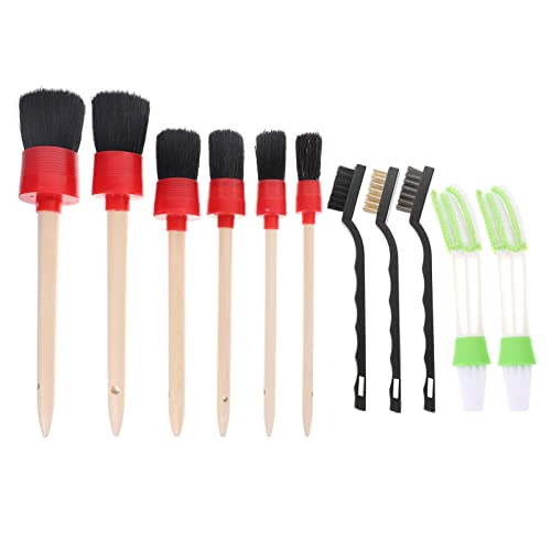 FUNOMOCYA Car Detailing Brush Set 11pc Kit Interior Car Cleaning Brush for Air Vent