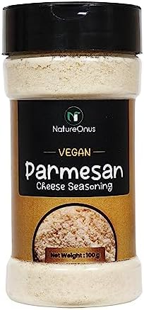 NatureOnus Parmesan Cheese Powder Seasoning 100 Gram for Popcorn, Pasta, Pizza, Nachos, Fries, Dosa, Sprinkle on Salad, Snacks