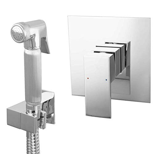 Preisvergleich Produktbild PaulGurkes Bidet set Unterputz intimdusche