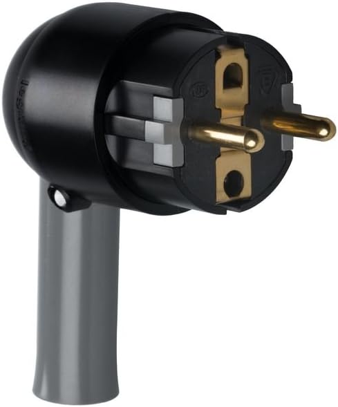 Legrand - FICHE 2P + T - 16 A - Noir, black