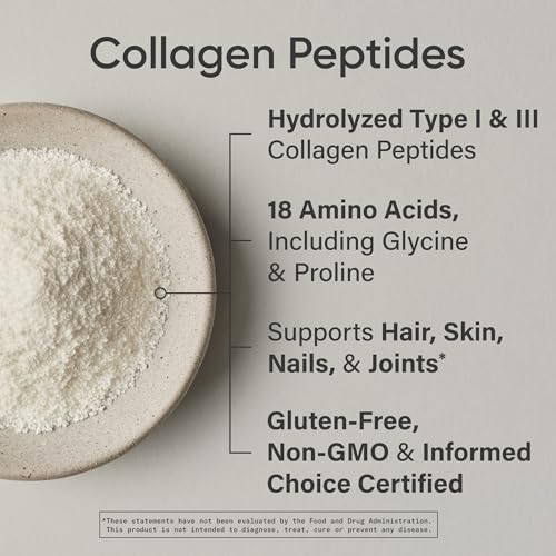 image for Sports Research Collagen Peptides - Hydrolyzed Type 1 & 3 Collagen Pow