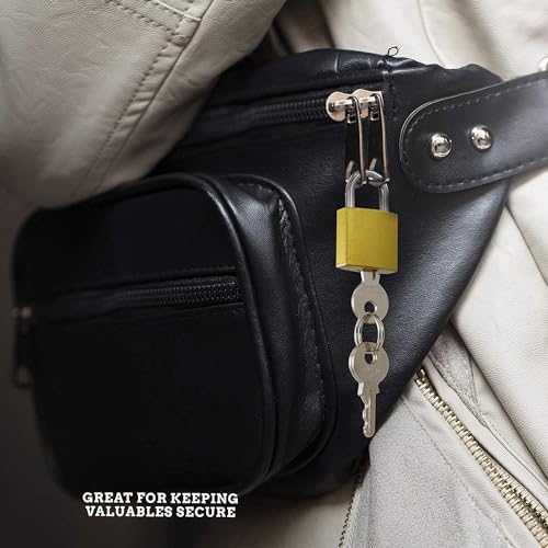 Image of Solid Imitation Copper Lock - Strong and Reliable Lock with Copper-Look Design for Home, Office, and Outdoor Use